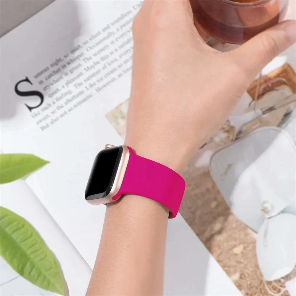 Chic Silicone Watch Strap